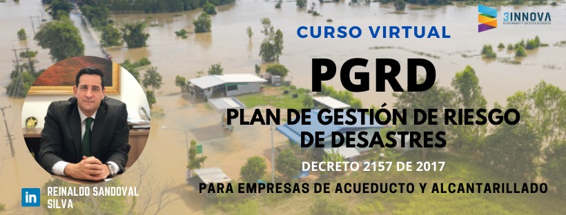 PGRD - Plan de Gestion de Riesgo de Desastres para empresas de acueducto y